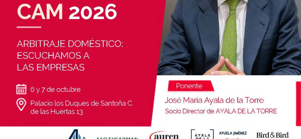 Congreso CAM2026 - José María Ayala de la Torre